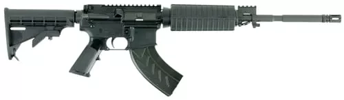 Windham Weaponry R16M4FTT762 WW-15 SRC 7.62x39mm Caliber with 16" Barrel, 30+1 Capacity, Black Hard Coat Anodized Metal Finish, Black 6 Position Stock & A2 Grip Right Hand