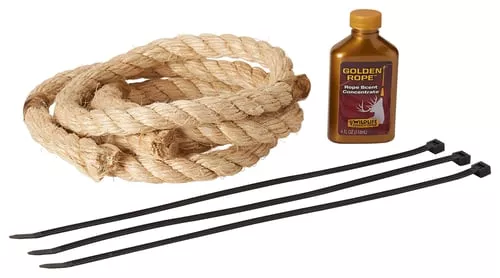 WRC GOLDEN ROPE SCRAPE KIT 3-30" ROPES & SCENT MIX