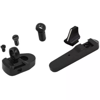 XS Ghost Ring Sight Set Henry 357 with Ramp Front Sight Steel Black