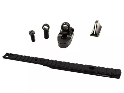 XS Sights HN10015 Henry Optic Mounts & Ghost Ring Sight SetsBlack Anodized Aluminum/Steel Fits Henry 45-70 Lever Action