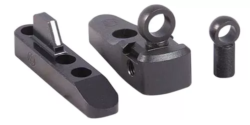 XS Sights ML00135 Marlin Ghost Ring WS SightsAdjustable Black with White Stripe Front Ghost Ring Rear Sight