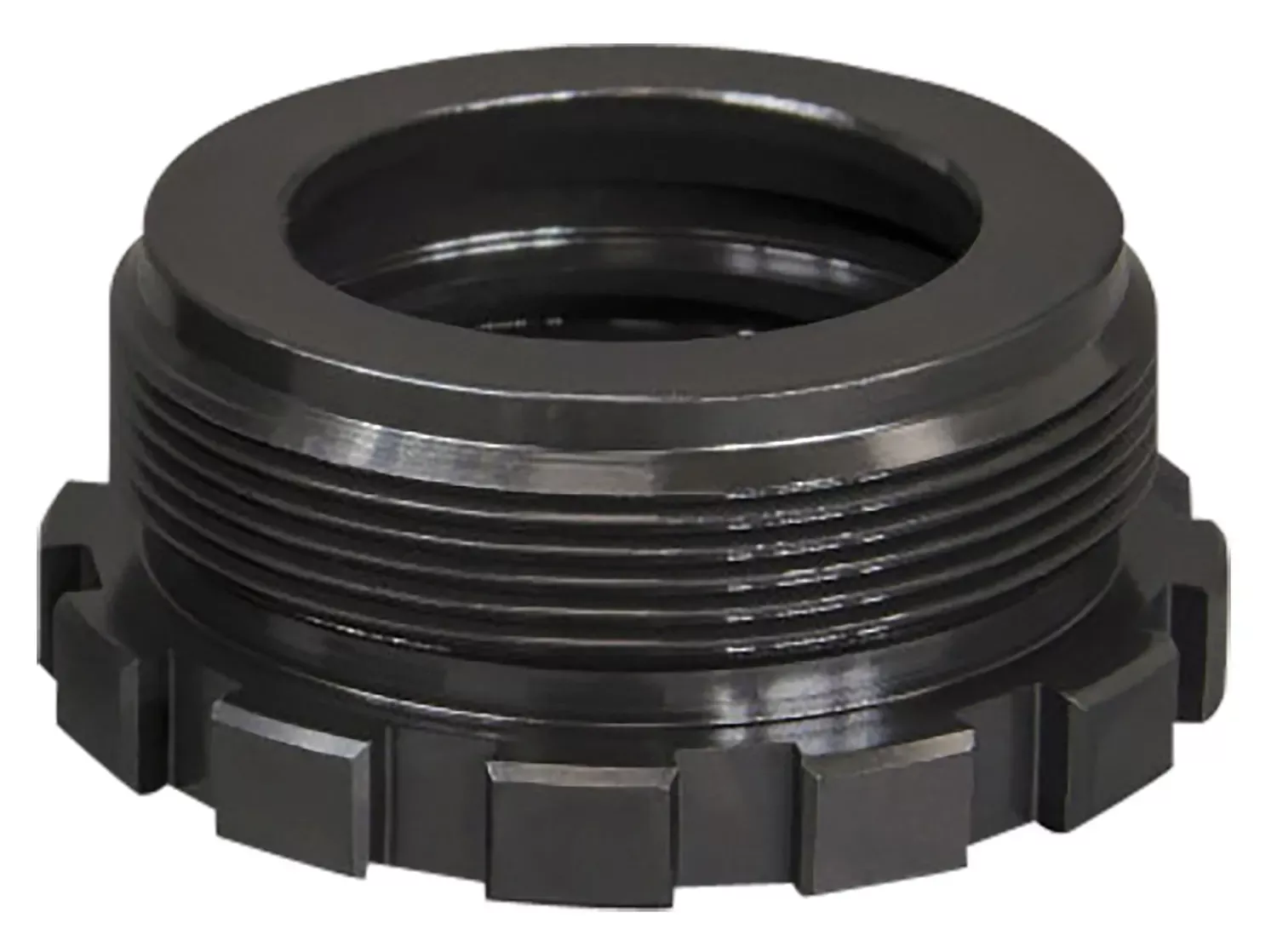Yankee Hill Kurz QD Adapter TI 1-3/8"-24 tpi Black Titanium