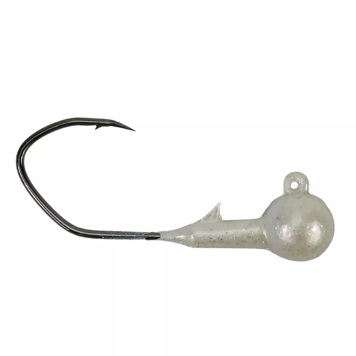 YUM FF Sonar Jig Heads-Pearl-3-16 oz.