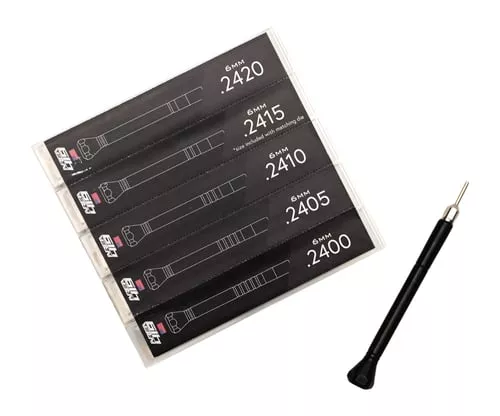 ZERO 6MM CALIBER MANDREL KIT