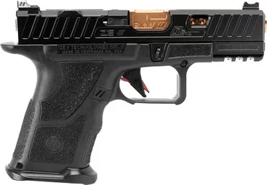 ZEV Technologies OZ9V2 Elite 9mm Luger Pistol 15+1 Round Black/Bronze