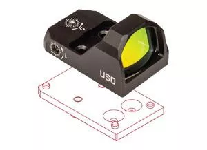 ZRO Delta MODULUS Mounting Plate for US Optics DRS